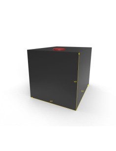 SERBATOIO ACQUA DA  80 LT COLORE NERO MISURA 40X40X50 2