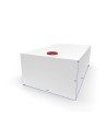 SERBATOIO ACQUA LT 132 COLORE BIANCO MISURE 50X30X88
