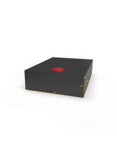 SERBATOIO ACQUA LT 92 COLORE NERO MISURE 58X20X80