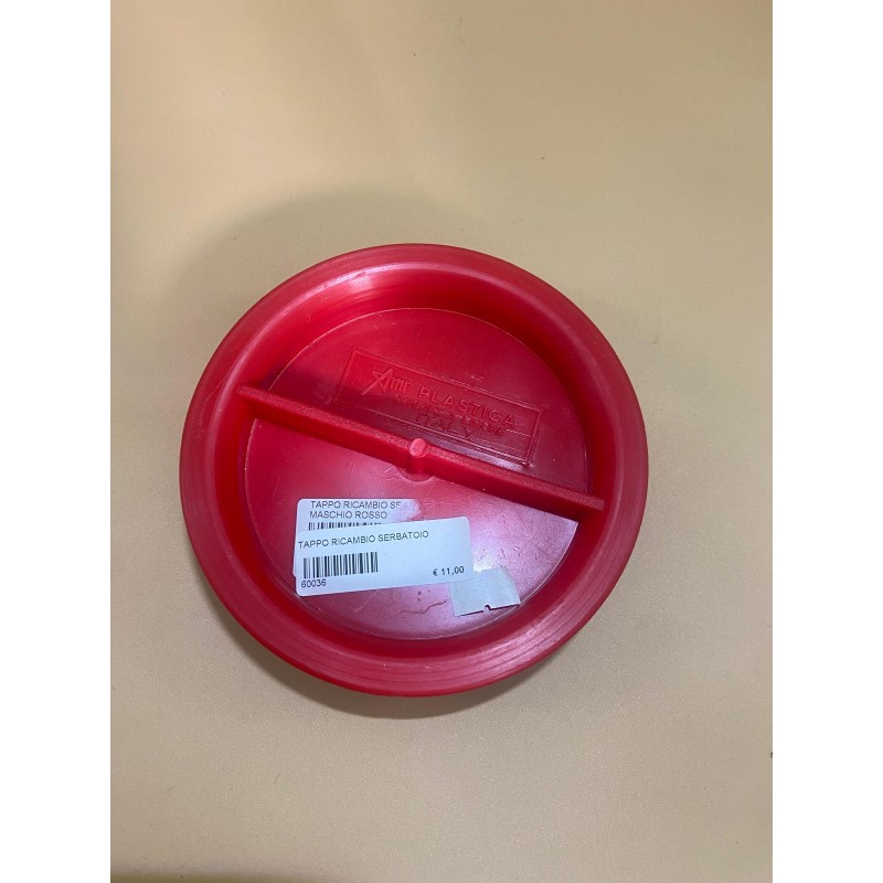TAPPO RICAMBIO SERBATOIO MASCHIO ROSSO