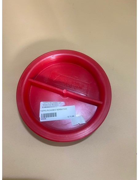 TAPPO RICAMBIO SERBATOIO MASCHIO ROSSO