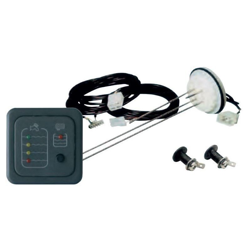 KIT PANNELLO TEST 12 VOLT A LED CON SONDE...