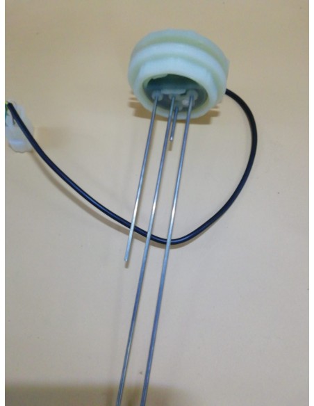 KIT PANNELLO TEST 12 VOLT A LED CON SONDE MODELLO MT214 PER CONTROLLO LIVELLO ACQUA SEBATOIO COLORE MARRONE