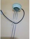 KIT PANNELLO TEST 12 VOLT A LED CON SONDE MODELLO MT214 PER CONTROLLO LIVELLO ACQUA SEBATOIO COLORE MARRONE