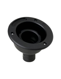 BOCCHETTONE CARICO ACQUA DA 35 MM NERO