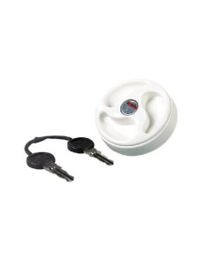 TAPPO ACQUA TRE RAZZE CON CHIAVE ZADI COLORE BIANCO