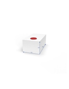 SERBATOIO ACQUA DA 44 LT COLORE BIANCO MISURE 31X23X60 2