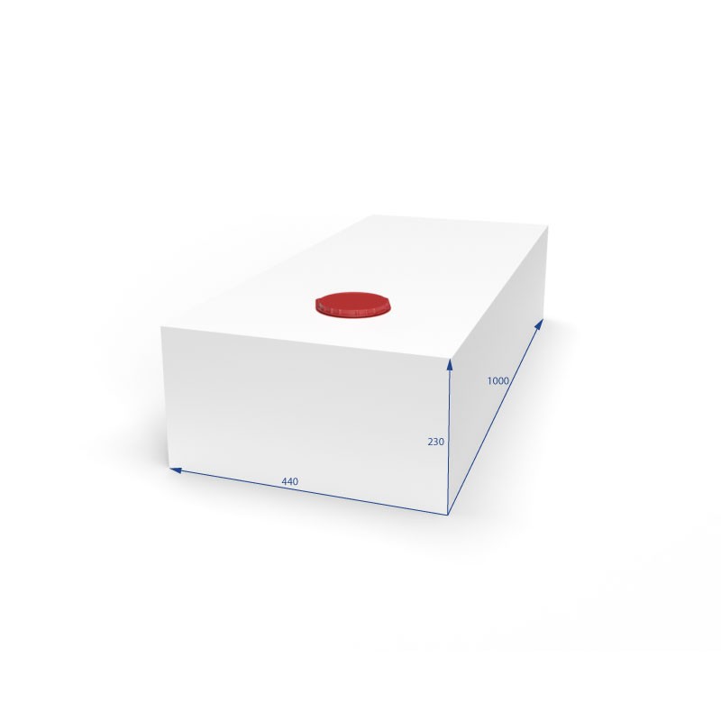 SERBATOIO ACQUA 102 LT COLORE BIANCO MISURE...