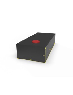 SERBATOIO ACQUA 102 LT COLORE NERO MISURE 44X23X100 2