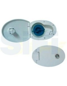 BOCCHETTONE BRAVO PER ACQUA CON SERRATURA BIANCO