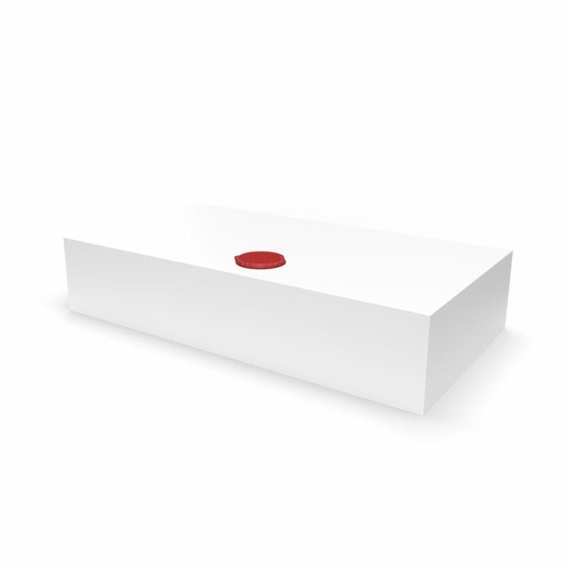 SERBATOIO ACQUA 120 LT COLORE BIANCO MISURE...