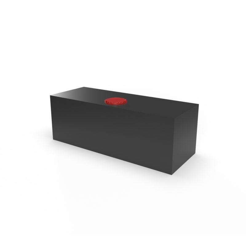 SERBATOIO ACQUA 67 LT COLORE NERO MISURE...