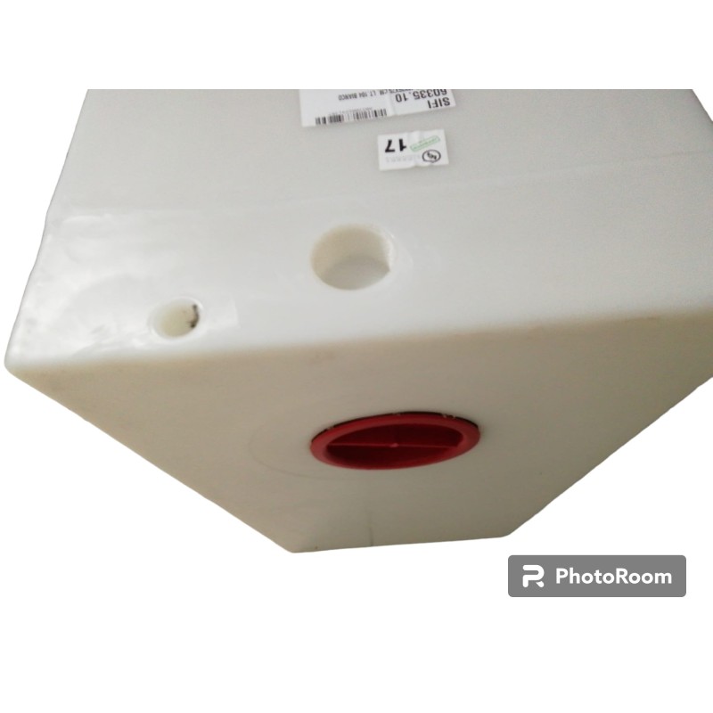 SERBATOIO ACQUA LT 104  COLORE BIANCO MISURA...