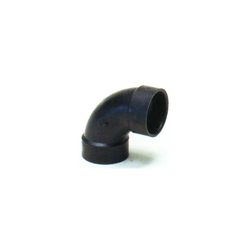 SEMICURVA 90° IN PVC, COLORE BIANCO, DIMENSIONI...