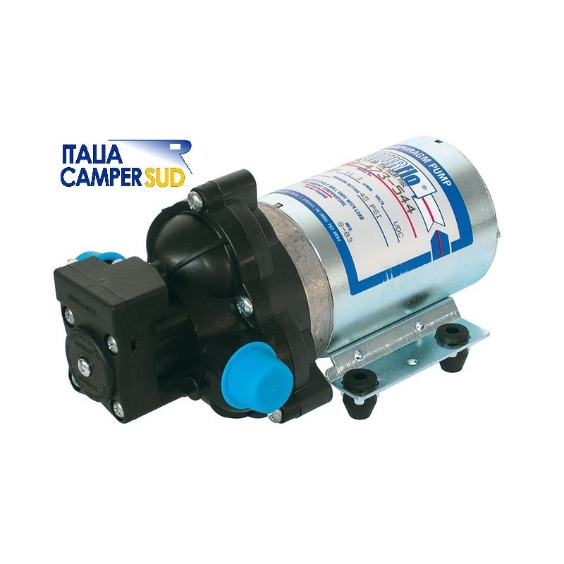POMPA ACQUA SHURFLO 24 V DA 10 LITRI AL MINUTO