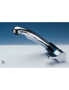 RUBINETTO MISCELATORE MONOFORO CROMATO CON MICROINTERRUTTORE