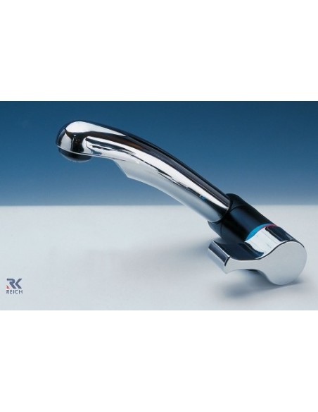 RUBINETTO MISCELATORE MONOFORO CROMATO CON MICROINTERRUTTORE