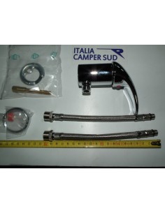 MISCELATORE MONOCOMANDO DA INCASSO CON ATTACCO 3/8 DIAM....