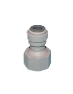 TERMINALE DRITTO FEMMINA JG DA 12 MM FILETTO 3/8   JOHN...