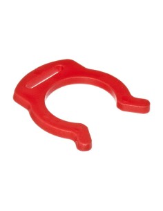 CLIP BLOCCA PINZETTA ROSSO PER RACCORDI