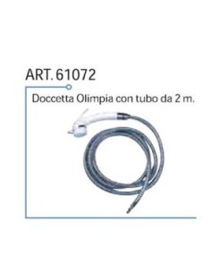 DOCCETTA MODELLO OLIMPIA CON TUBO DA 2 MT ED INNESTO RAPIDO
