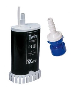 POMPA AD IMMERSIONE TWIN 12 VOLTS 19 LITRI AL MINUTO 1,4...