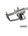 MISCELATORE MONOCOMANDO DA INCASSO PER DOCCIA CON ATTACCO 3/8 DIAMETRO 32 MM