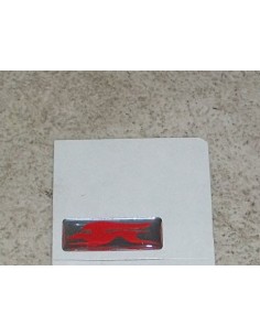 ETICHETTA ADESIVA RESINATA LOGO LAIKA DA 30 X 11 MM