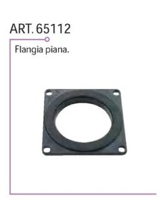 FLANGIA PIANA PER VALVOLE SCARICO