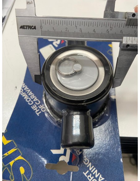 SIFONE CON ATTACCO SUPPLEMENTARE CON FILTRO 39 MM  E TAPPO