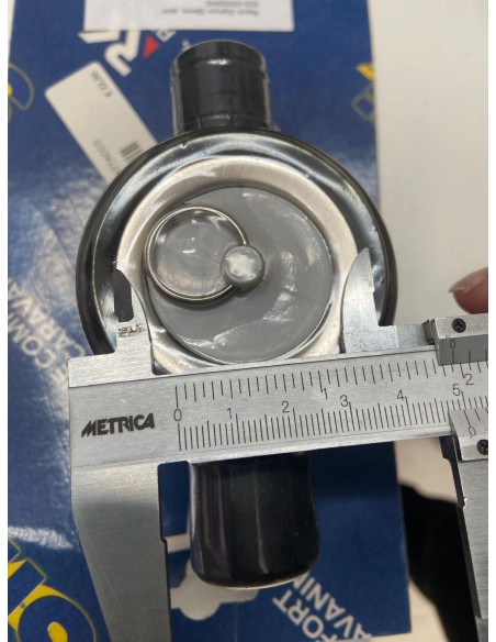 SIFONE CON ATTACCO SUPPLEMENTARE CON FILTRO 39 MM  E TAPPO