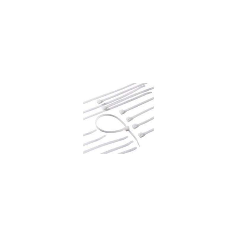 FASCETTE BIANCHE  MM 4,8 X 360 CONF DA 100PZ