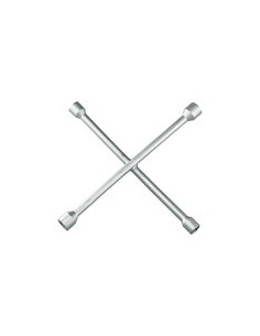 CHIAVE A CROCE ZINCATA 17-19-21-22 MM LUNGHEZZA 380MM