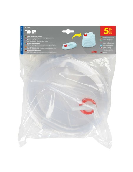 TANKY TANICA A SOFFIETTO CON RUBINETTO 5 LT