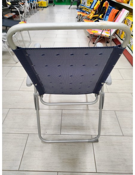 SEDIA PIEGHEVOLE BLU MIDLAND