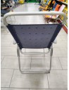 SEDIA PIEGHEVOLE BLU MIDLAND