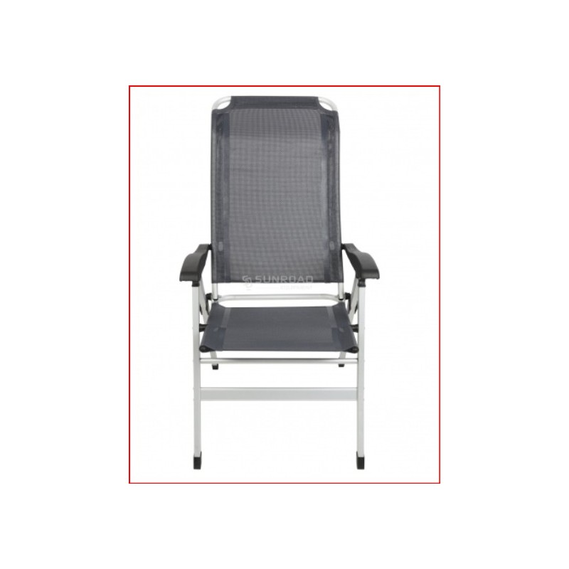 POLTRONA MULTIPOSIZIONE MIDLAND COLORE GRIGIO