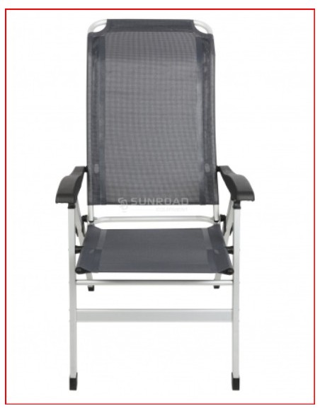 POLTRONA MULTIPOSIZIONE MIDLAND COLORE GRIGIO