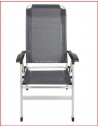 POLTRONA MULTIPOSIZIONE MIDLAND COLORE GRIGIO