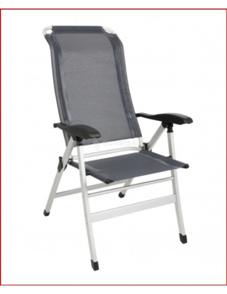 POLTRONA MULTIPOSIZIONE MIDLAND COLORE GRIGIO