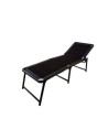 LETTINO DA SPIAGGIA ALTO 48 CM COLORE NERO