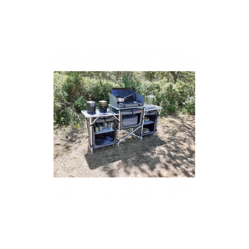 MOBILETTO DA CAMPEGGIO CON DOPPIO RIPIANO E...