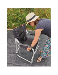 SEDIA REGISTA IN ALLUMINIO COLORE NERO 2