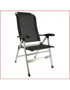 POLTRONA MULTIPOSIZIONE MIDLAND COLORE GRIGIO SCURO