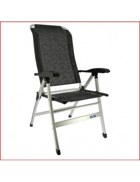POLTRONA MULTIPOSIZIONE MIDLAND COLORE GRIGIO SCURO