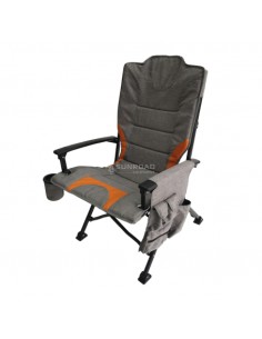 SEDIA PIEGHEVOLE TAIGA COLORE GRIGIA E ARANCIO 2