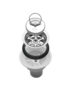 PILETTA SIFONATA DRITTA DA 20 MM SMEV 535S-545S FORO...