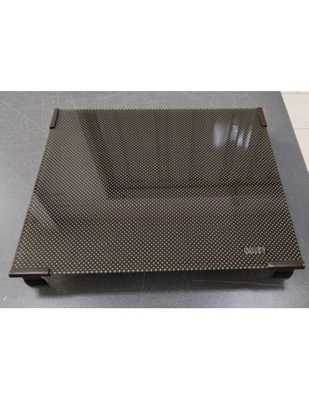 COPERCHIO FUOCHI IN VETRO SMEV MOD 263 GRIGIO