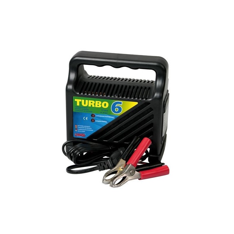 CARICABATTERIE TURBO 6AMP 12 /220VOLT