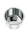 LAVELLO CUCINA ROTONDO IN ACCIAIO INOX DIAMETRO 300 MM